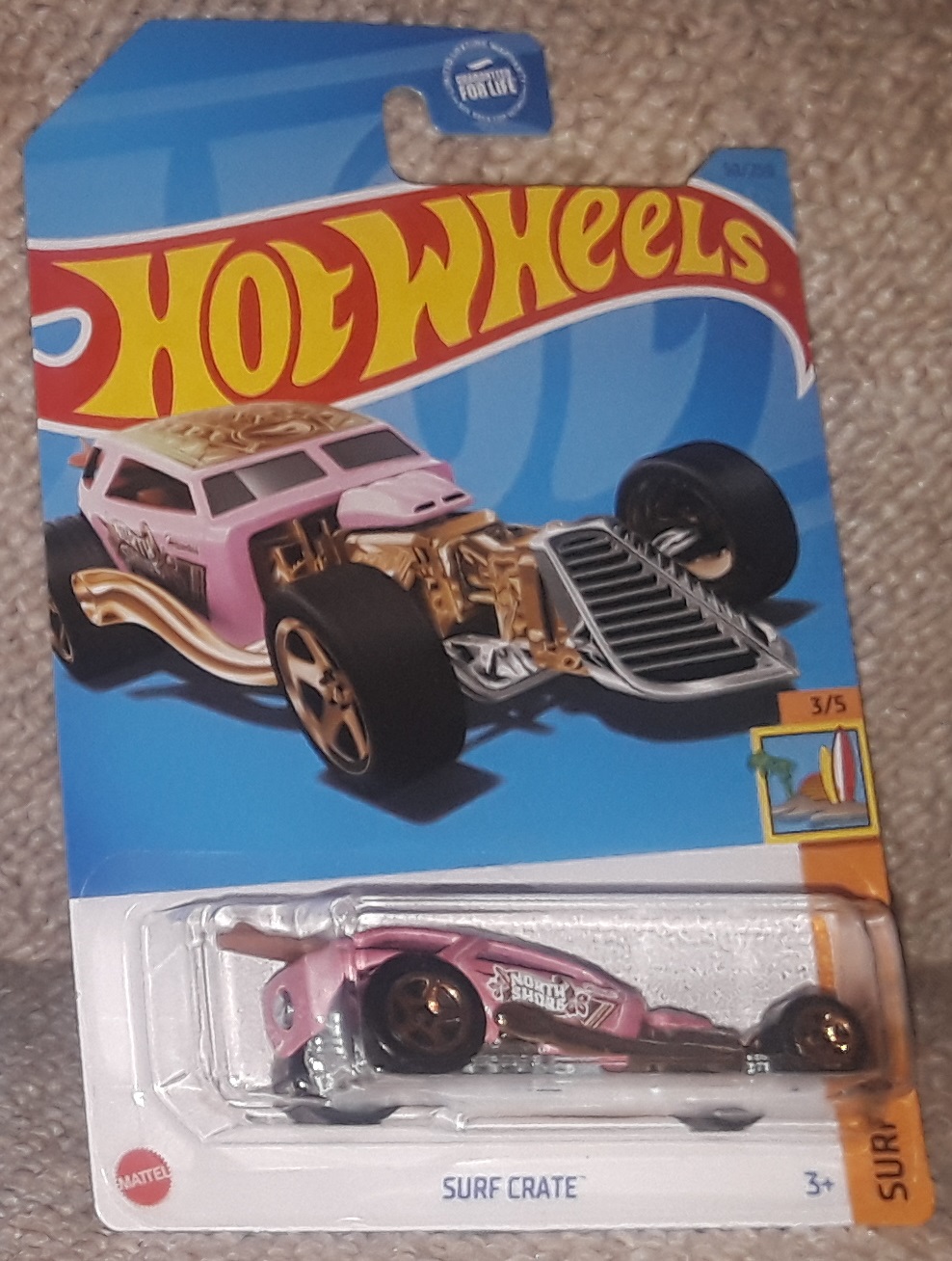 2023 Hot Wheels Pink Treasure Hunt Surf Crate Surf's Up #50